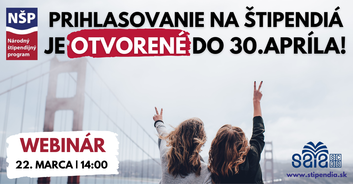 NSP vyzva stipendia webinar