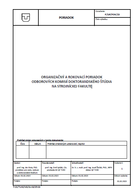 Poriadok FOK 1.2.2023