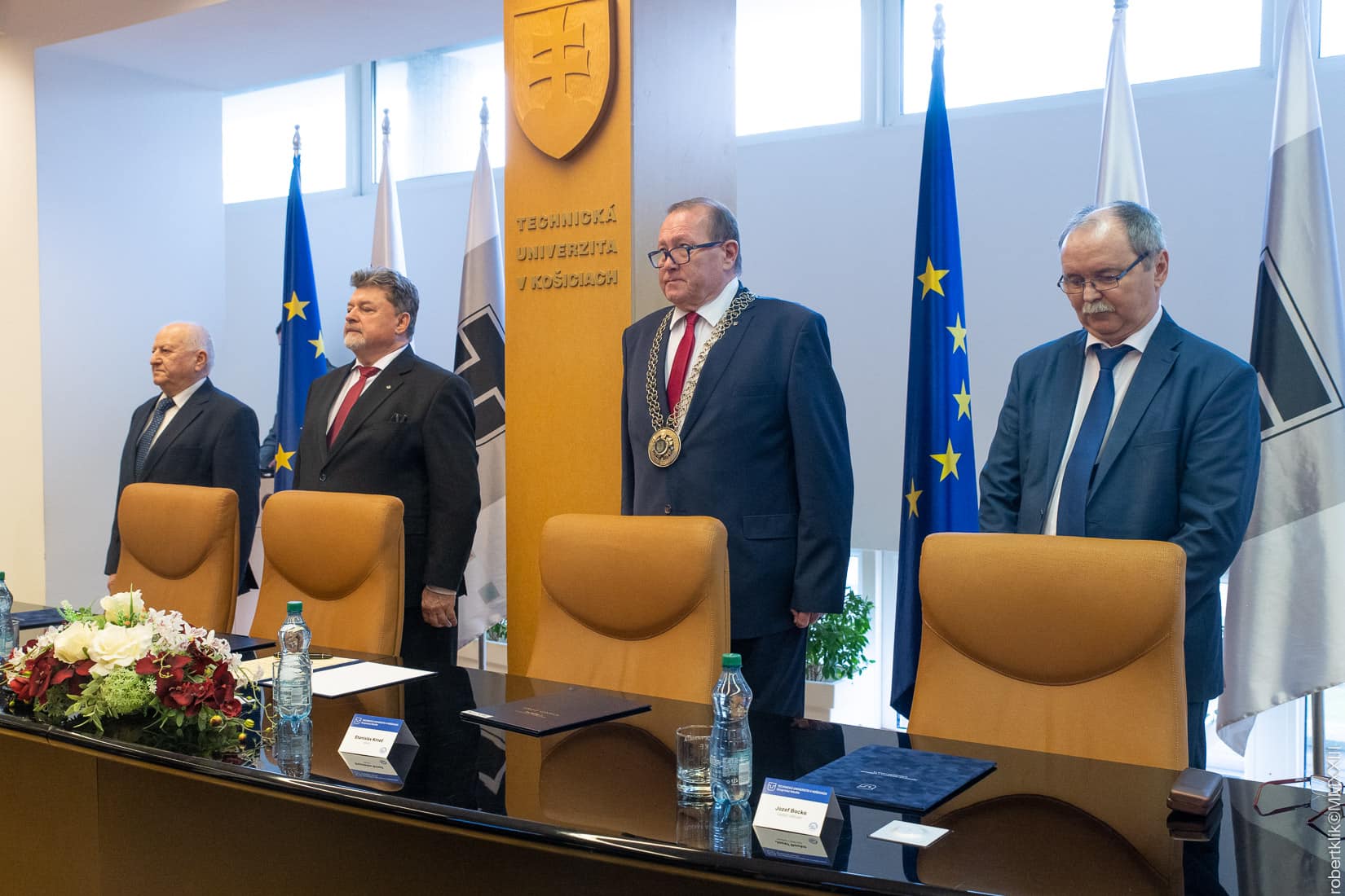 Inauguracia dekana rektor