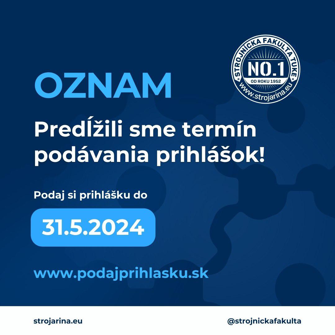 oznam prihlaska
